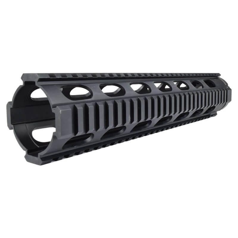 Handguard externo JS tático flutuante preto 311mm
