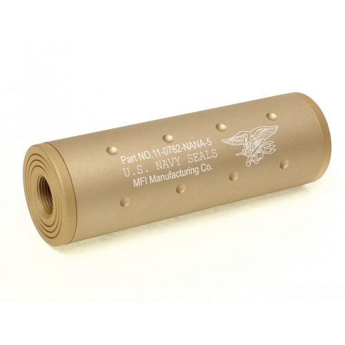 SILENCIADOR CURTO EXTERNO STUBBY FMA NAVY SEALS tan
