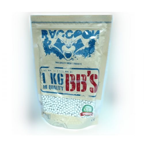 BBS BIOLÓGICAS 0,25 G RASTREADORES DE EXTREMA PRECISÃO RACCOON 1 KG VERDE