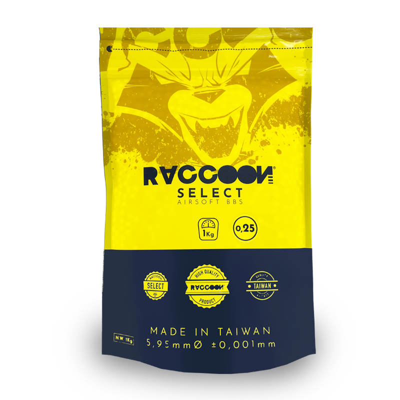 BBs Raccoon 0.25g 1kg