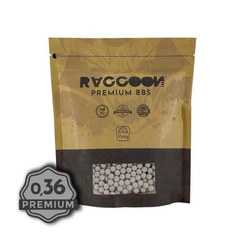 BB´S 0,36g Raccoon premium 0,5kg cinza