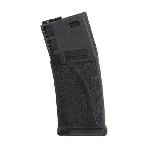 Mid cap polímero M4 Guarder de médio calibre, 140 BBs, preto
