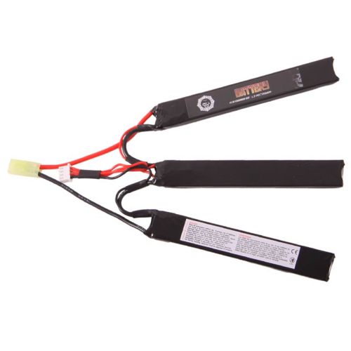 Bateria NUNCHUK LIPO triple DUEL CODE 1300mah 11.1v 15c