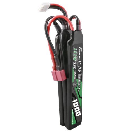 Bateria LIPO NUNCHUK triple GENS ACE 1000mah 11.1v 25c (t-plug)