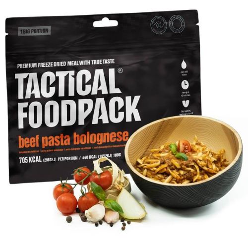 Tactical Foodpack Grande Porção Esparguete à Bolonhesa