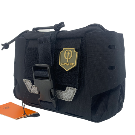 CONQUER IFAK POUCH - PRETO