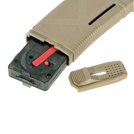Carregador M4 MOD1 Arcturus 30/130Rds Variável (Tan)