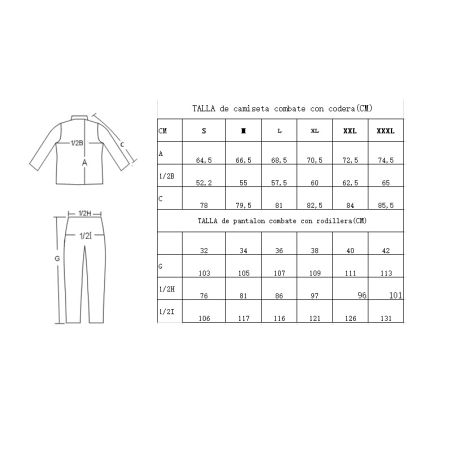 Uniforme de combate SixMM G3 - CB L
