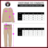 Uniforme de Combate B com cotoveleiras e joelheiras OD M