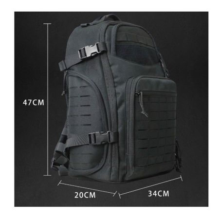 Mochila SIXMM DG BACKPACK 40L Preta