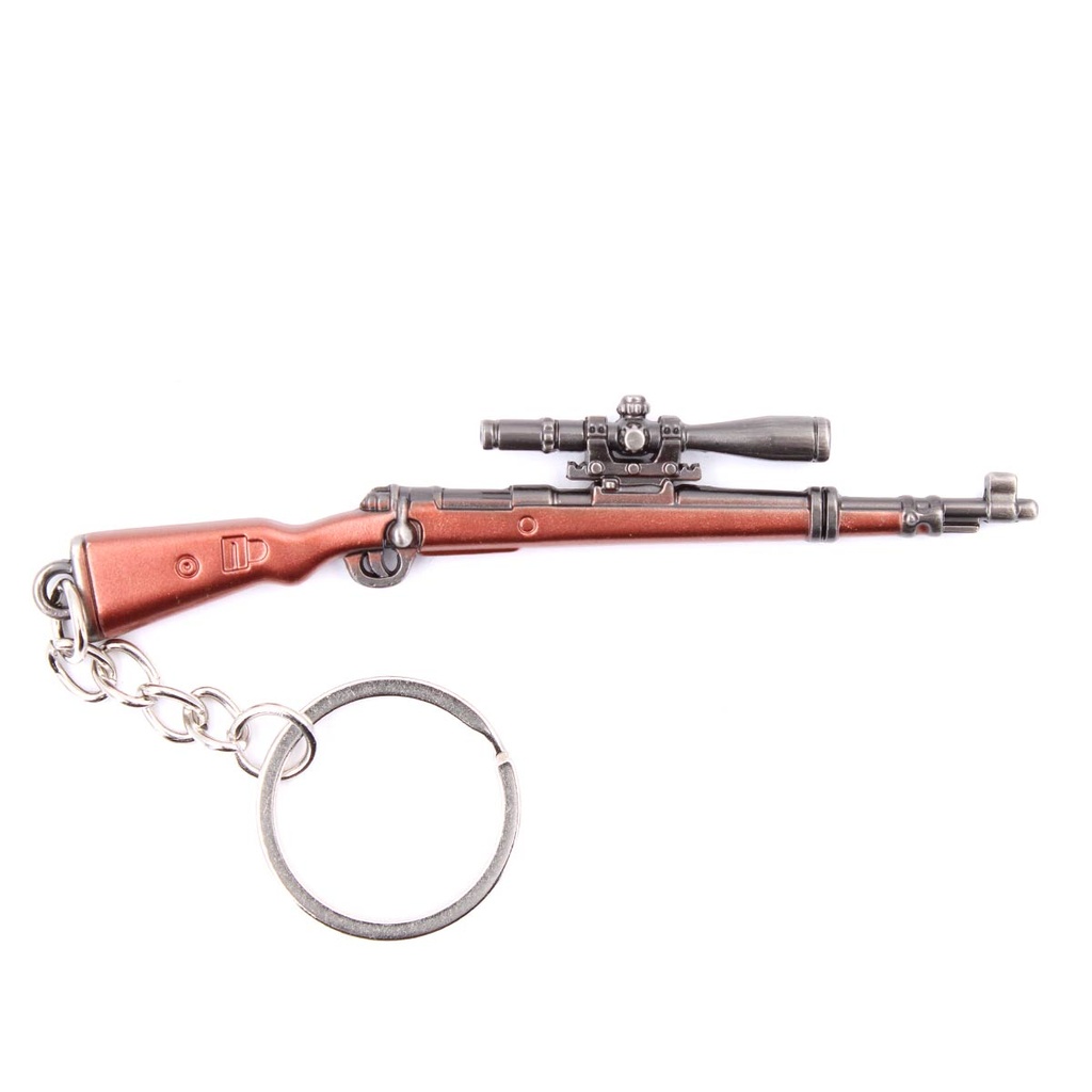 Porta-chaves 98K RIFLE 9CM MARROM