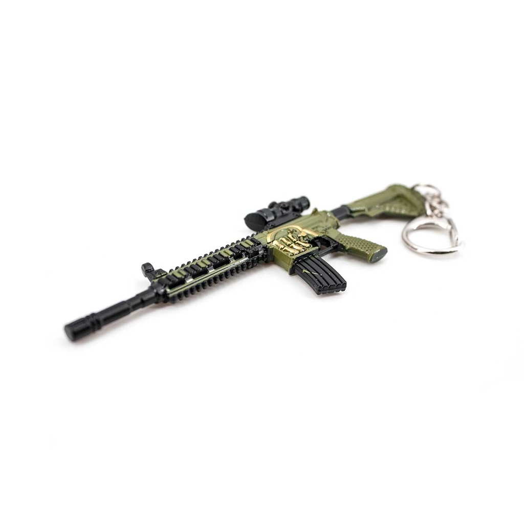 Porta-chaves ALBAINOX M4 VERDE-PRETA