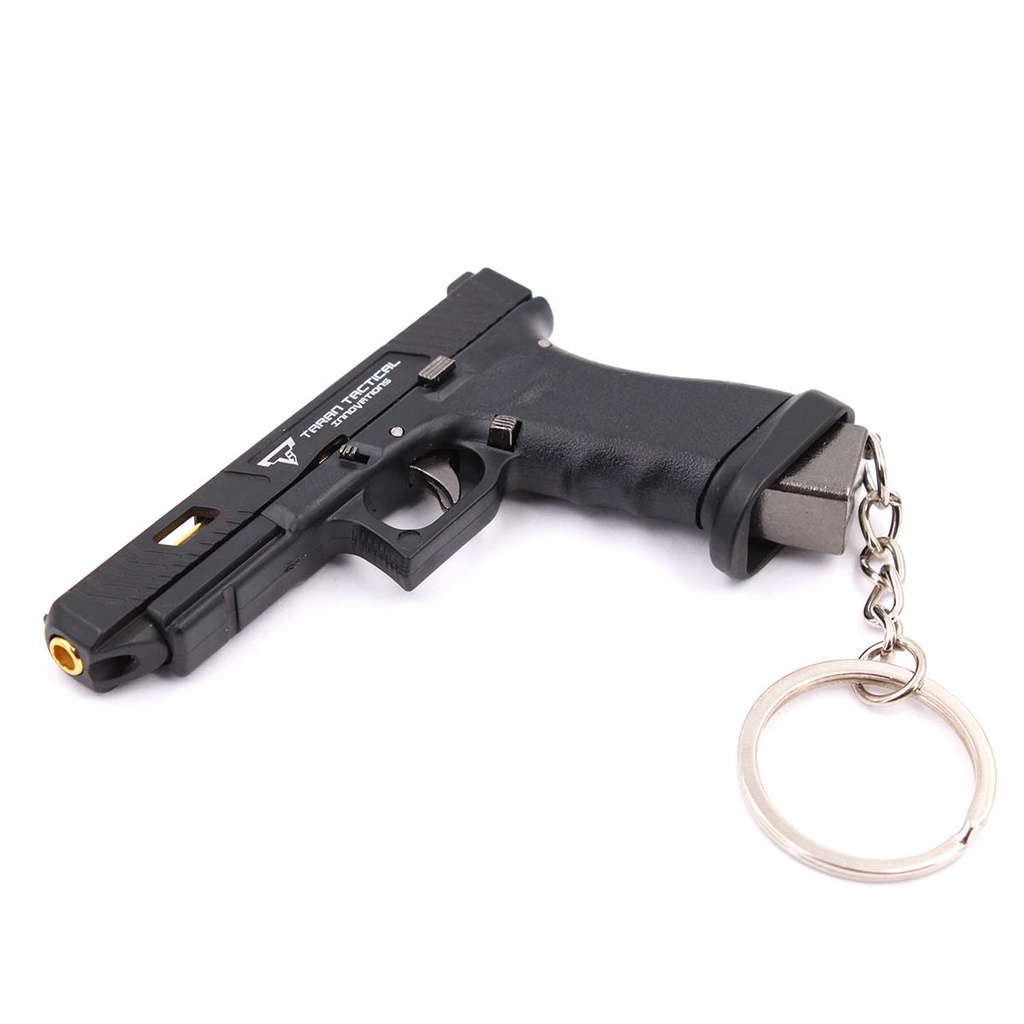 G34 GUN Porta-chaves ​​7,5 CM PRETO