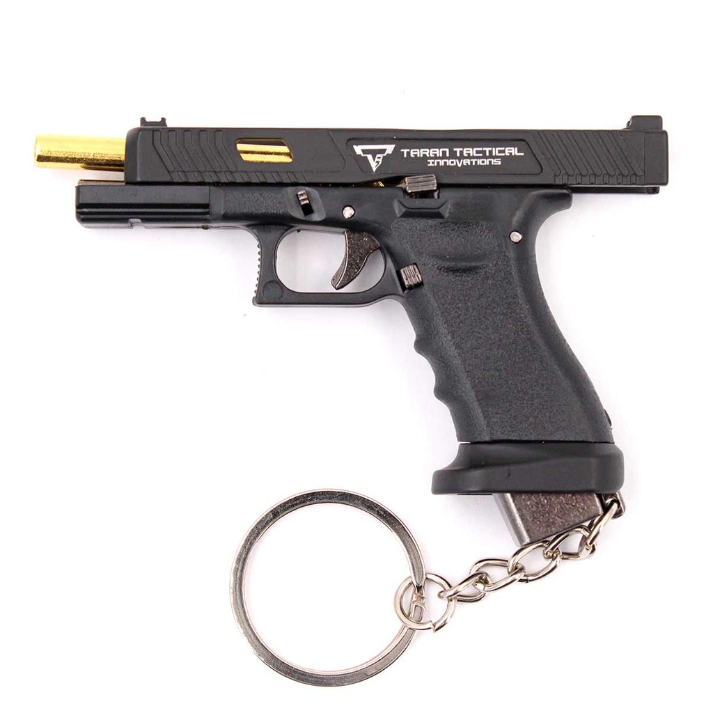 G34 GUN Porta-chaves ​​7,5 CM PRETO