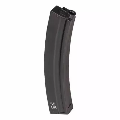 carregador réplica midcap MP5 SECUTOR virtus metallic 90 bbs Preto