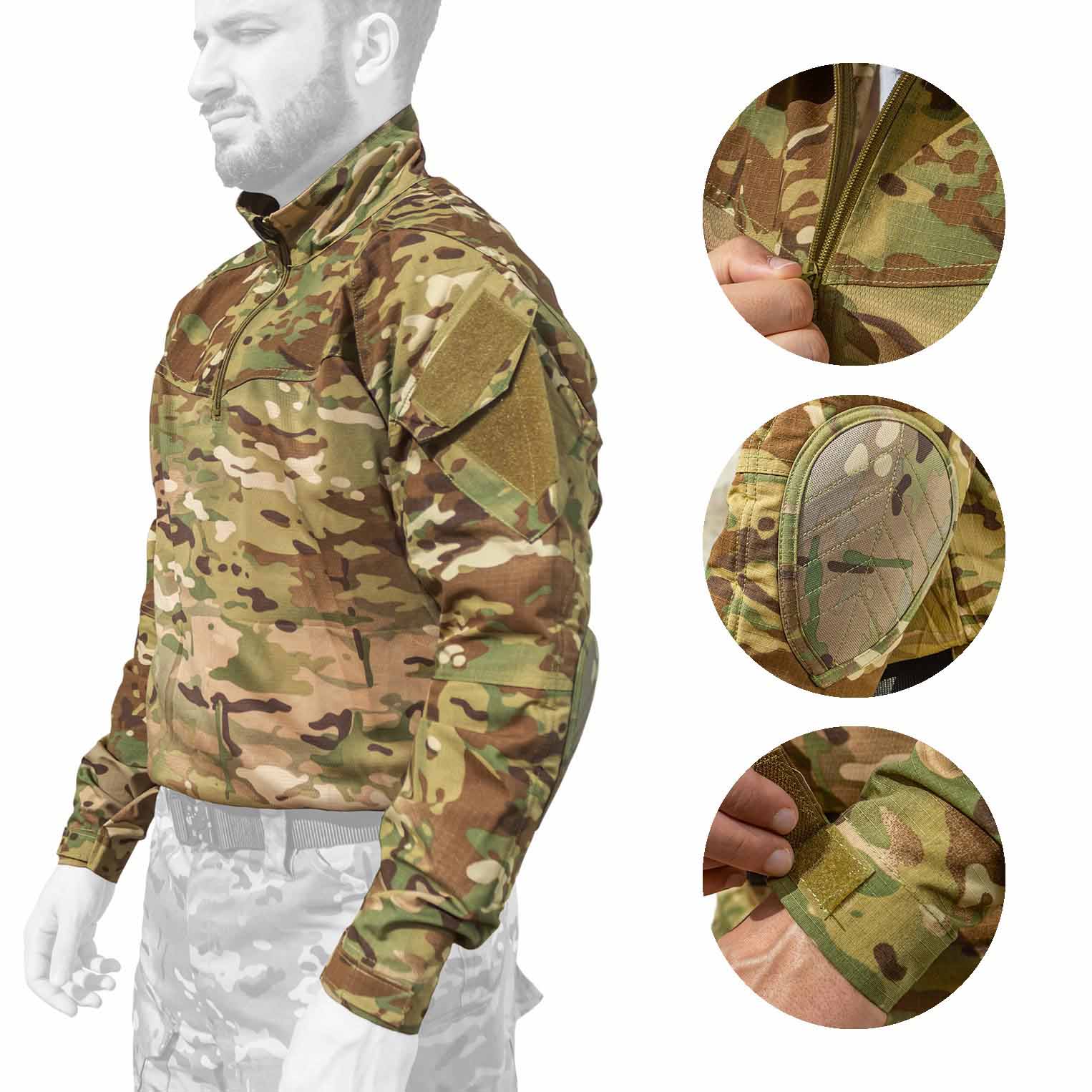 Conjunto Multicam Combat Jersey G7 tamanho M