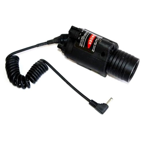 Lanterna tática  com laser preto