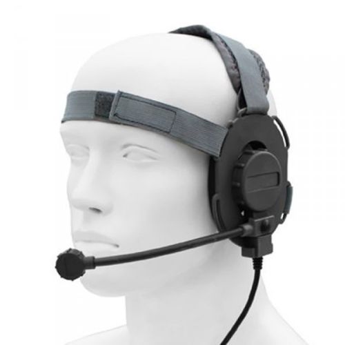 Fone de ouvido de comunicação wosport bowman evo III Cinza