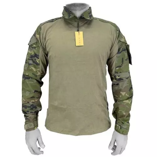 Camisola combate DLX CAMUFLADO PIXELIZADO