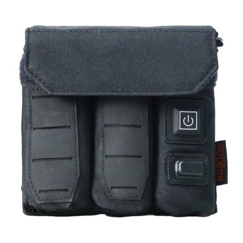 Bolsa tripla para carregador de pistola com sistema de aquecimento (Preto)