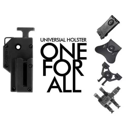 Coldre rígido universal NOVRITSCH PRETO
