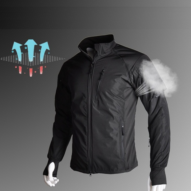 Casaco SoftShell Ripstop OF - Preto/M
