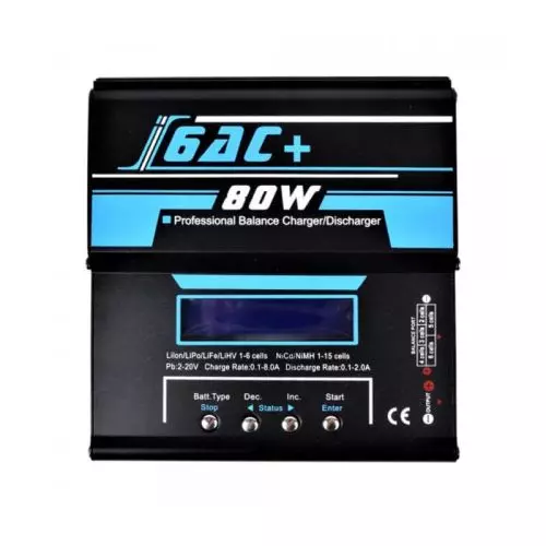 Carregador Balanceador de bateria lipo/life/li-ion/nimh