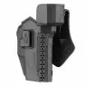 Coldre Rígido glock com ponto vermelho AMOMAX PRETO