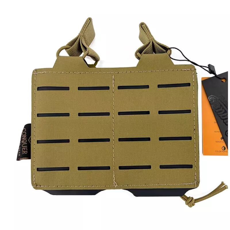 Porta Mags Duplo m4 TAN  CONQUER