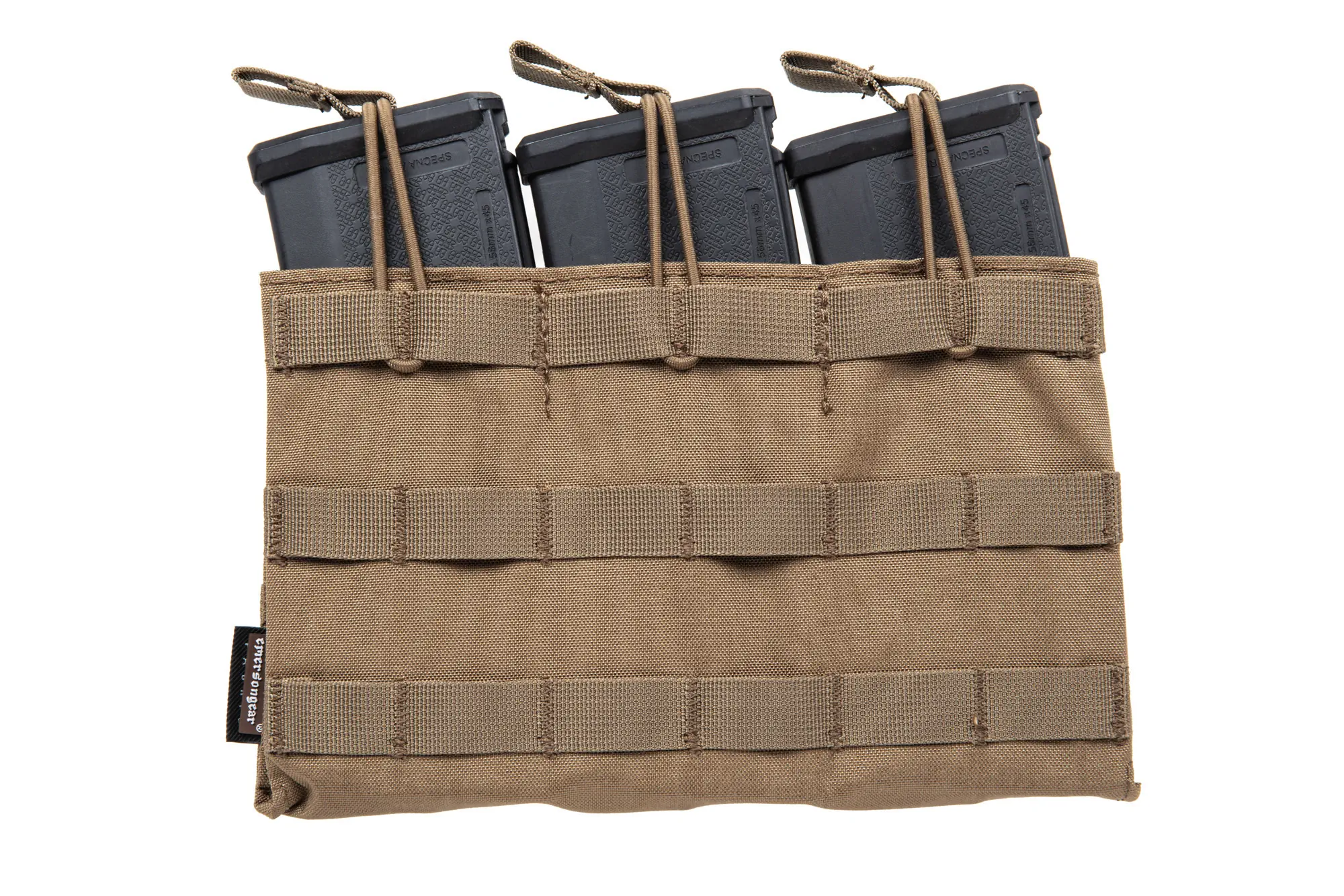 Bolsa tripla para carregadores M4/M16 Emerson Gear Coyote Brown