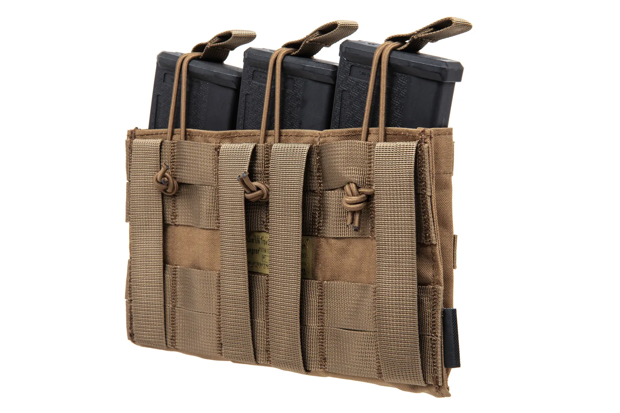 Bolsa tripla para carregadores M4/M16 Emerson Gear Coyote Brown
